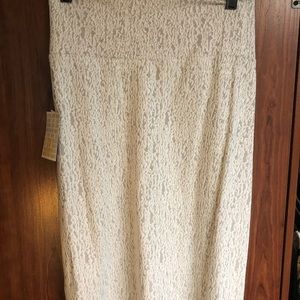 White 3x LuLaRoe Cassie
